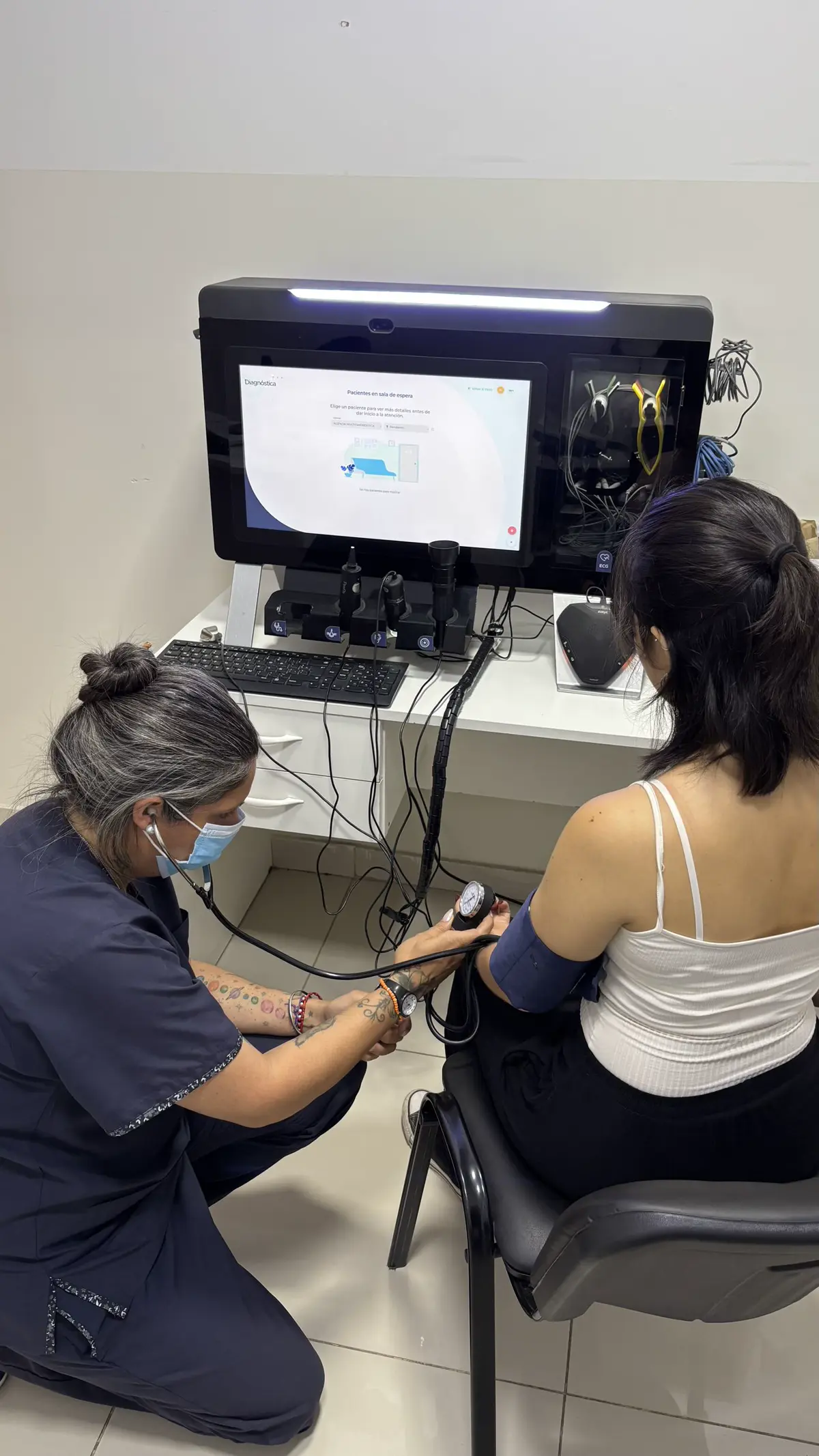Atención médica en consultorio Multidiagnóstica de ViaSano